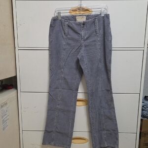 LONDONJEAN The Kate fit Chino Straight Leg Gray Jeans Size 6